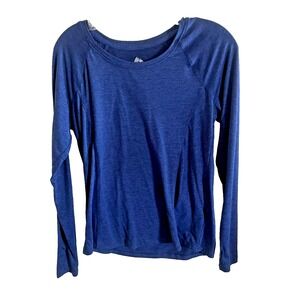 RBX Performance Shirt Women's Medium Round Neck Solid Thumbholes Size Medium